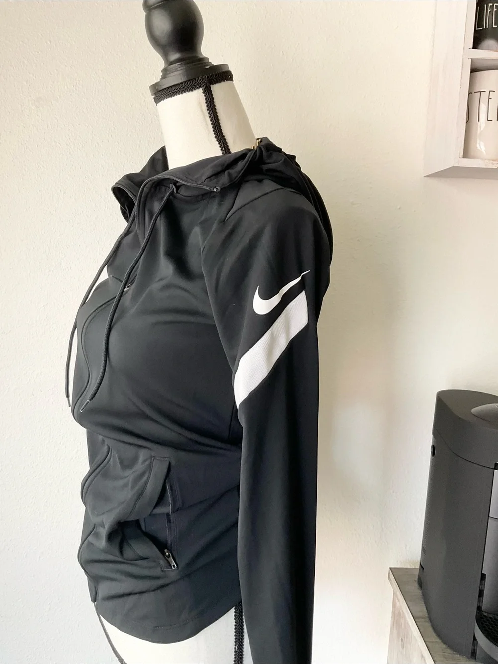 Nike Dri Fit Zip Up W/Hoodie
